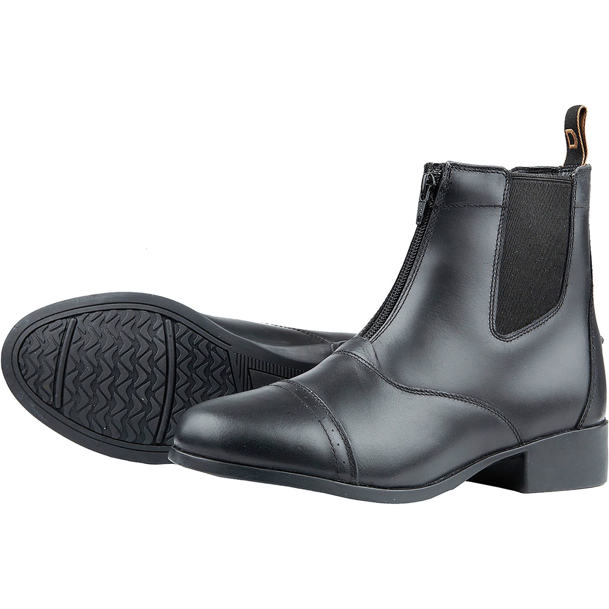 Dublin Womens Foundation Zip Paddock Boots II 1019155023 - Black